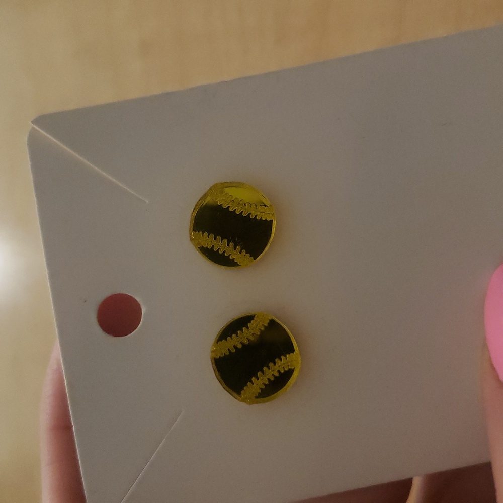 COPY - Acrylic softball studs